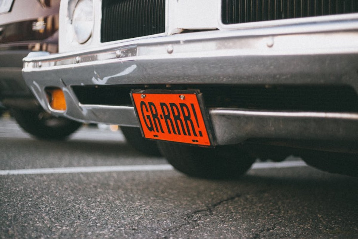 custom license plates Poland