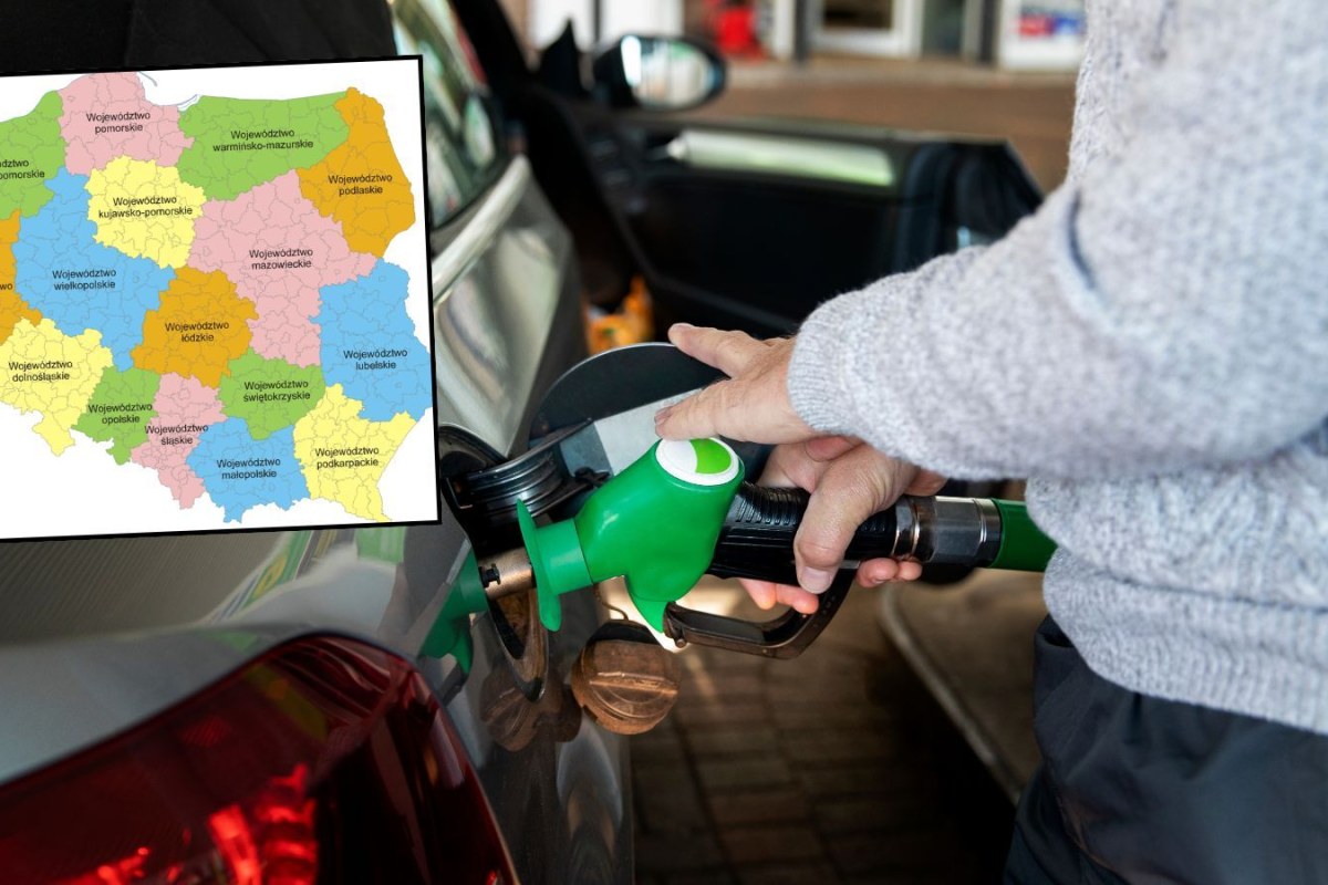 Regionalne różnice cen paliw w Polsce. Gdzie tankować najtaniej?