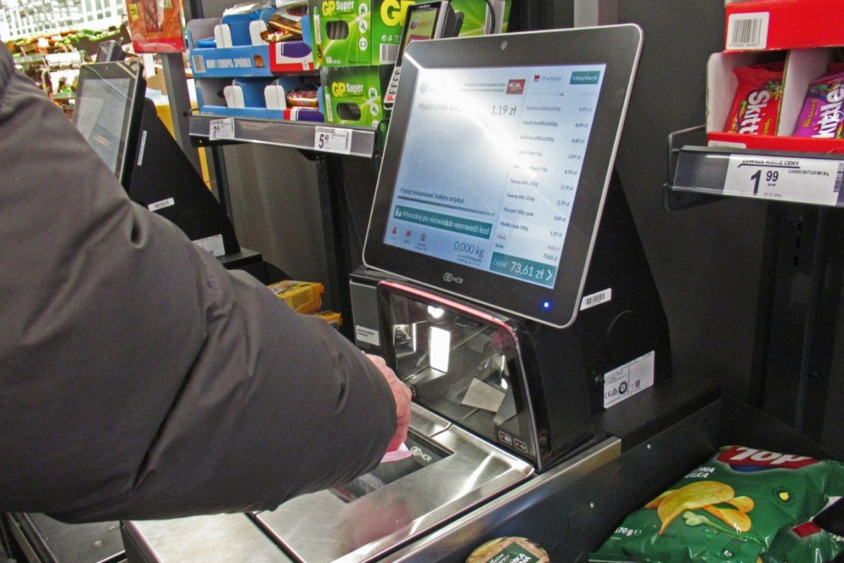 self-checkout scale